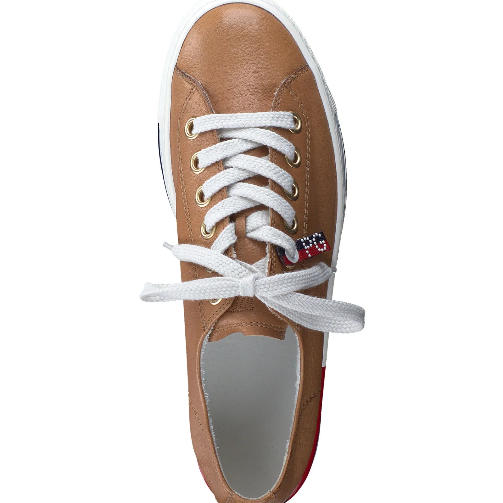 Paul Green SALE|Carly Lux Sneaker Cuoio Leather