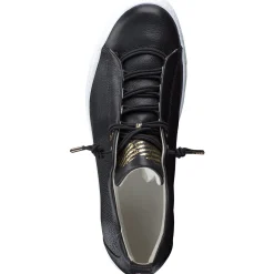 Paul Green SNEAKERS|Faye Sneaker Black Gold Combo