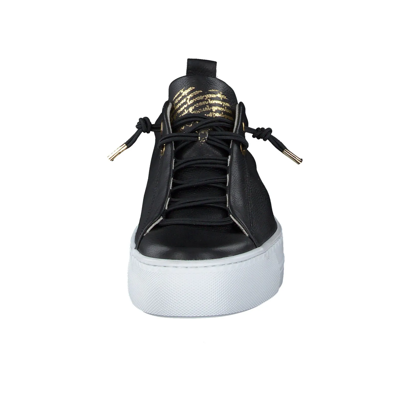 Paul Green SNEAKERS|Faye Sneaker Black Gold Combo