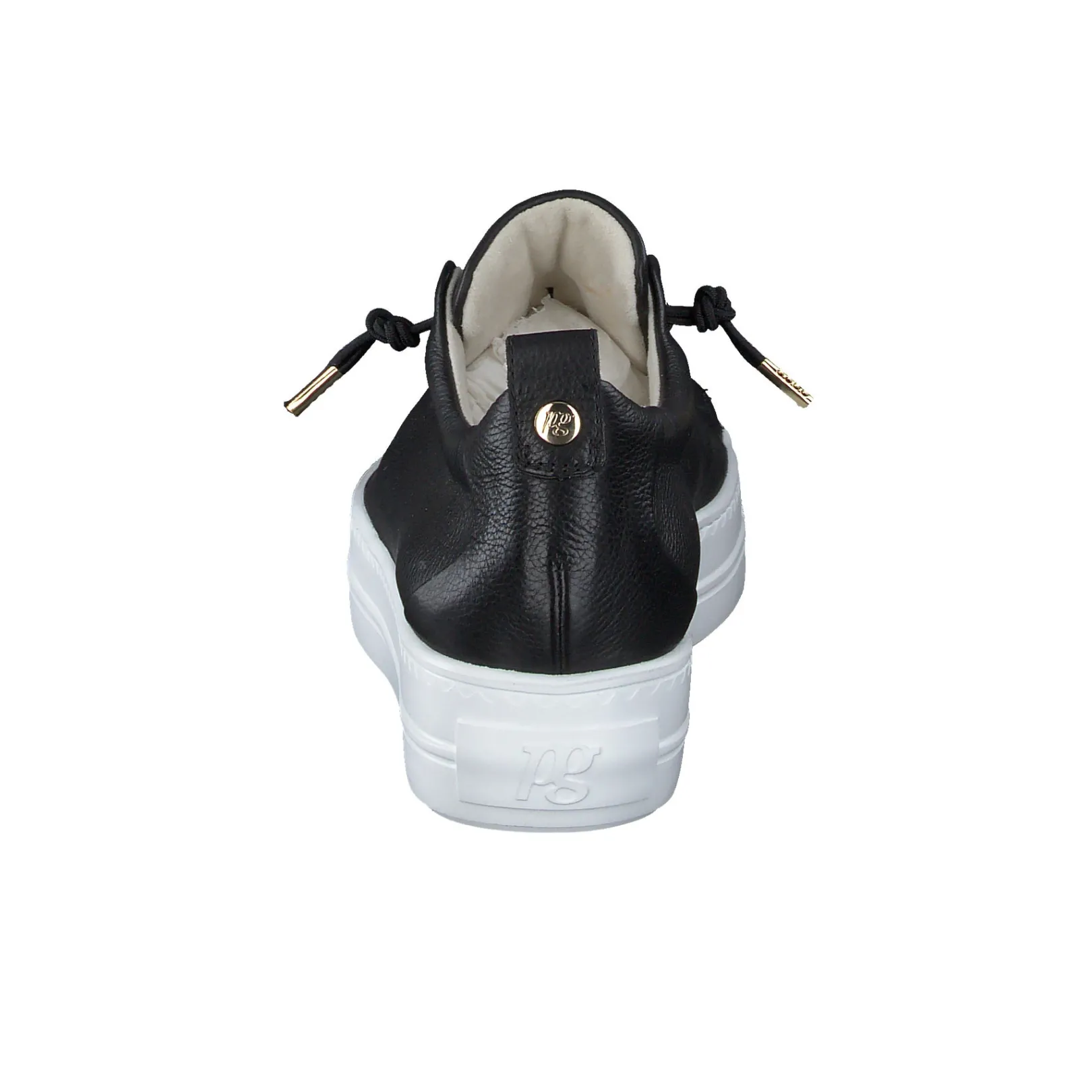 Paul Green SNEAKERS|Faye Sneaker Black Gold Combo
