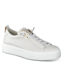 Paul Green SNEAKERS|Faye Sneaker Ivory Leather