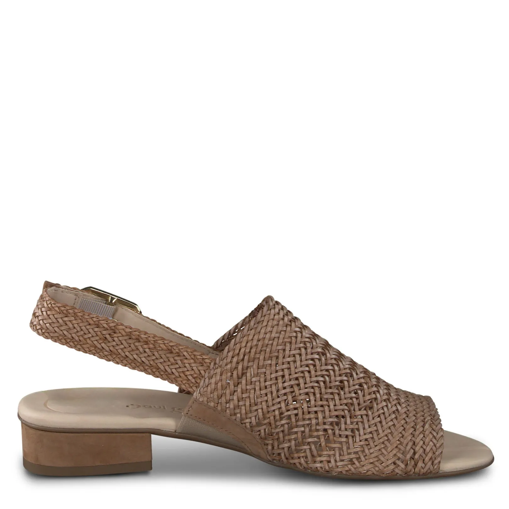 Paul Green SANDALS|Helena Sandal Cuoio Sisal Woven