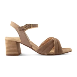 Paul Green SALE|Lexi Heel Champagne Suede
