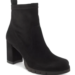 Paul Green SALE|Nadia Bootie Black Suede Combo