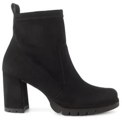 Paul Green SALE|Nadia Bootie Black Suede Combo
