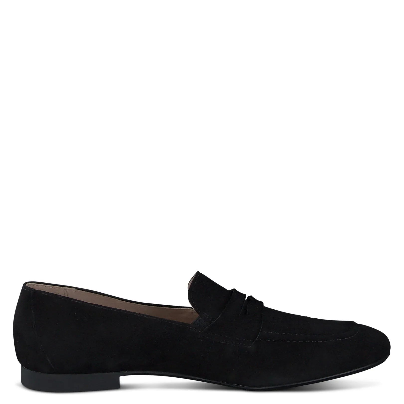 Paul Green SALE|Natalie Flat Black Suede