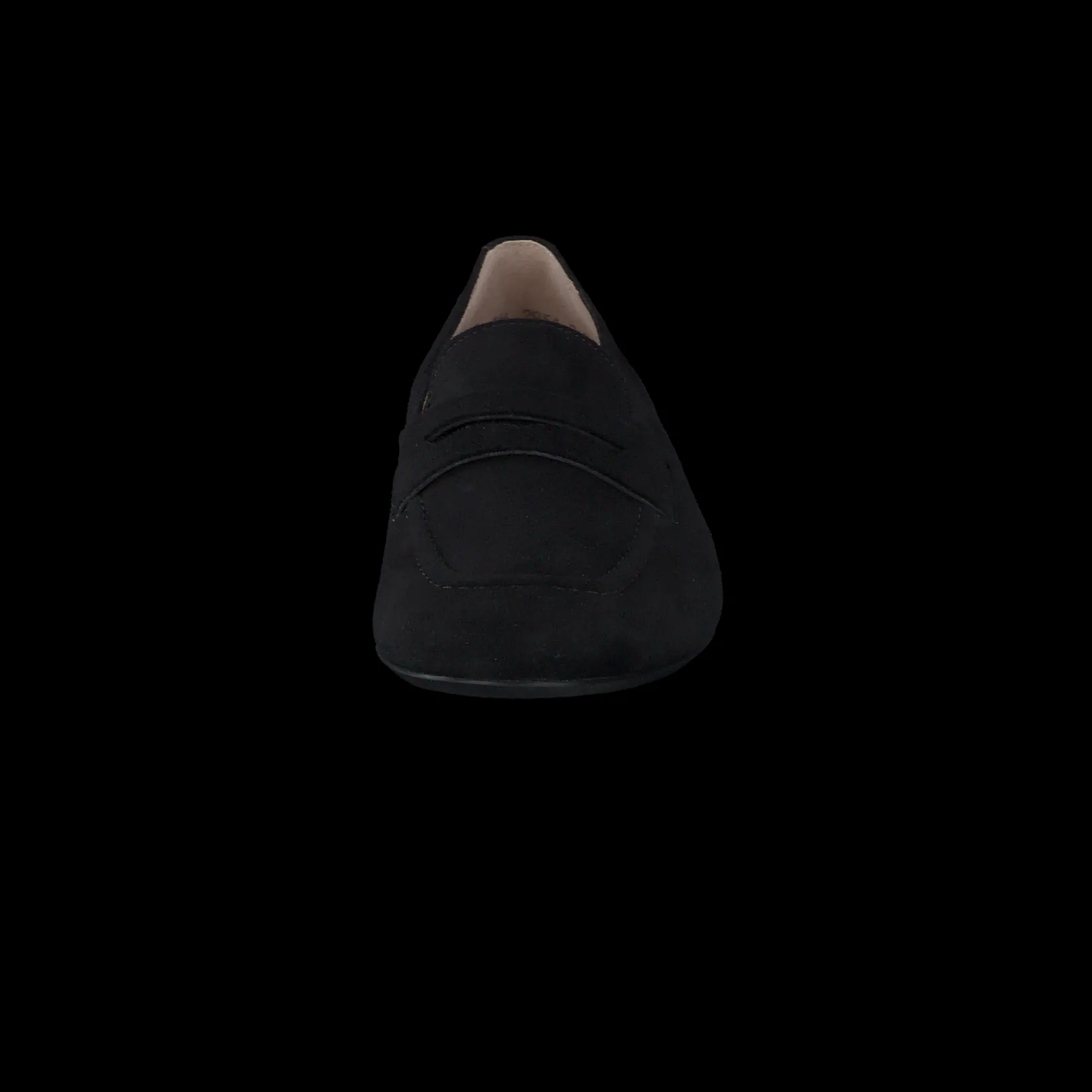 Paul Green SALE|Natalie Flat Black Suede