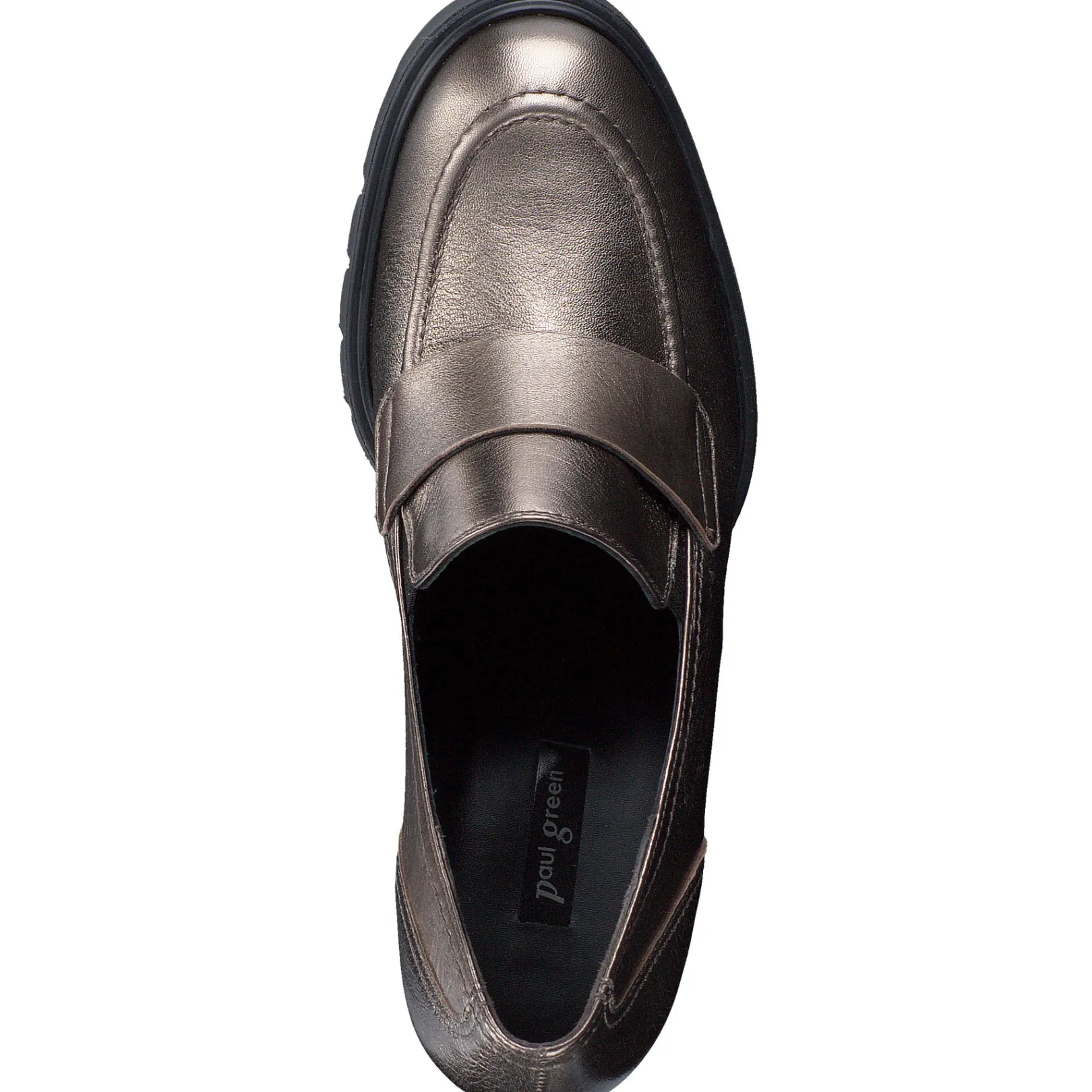 Paul Green SALE|Nina Pump Grunge Metallic Leather