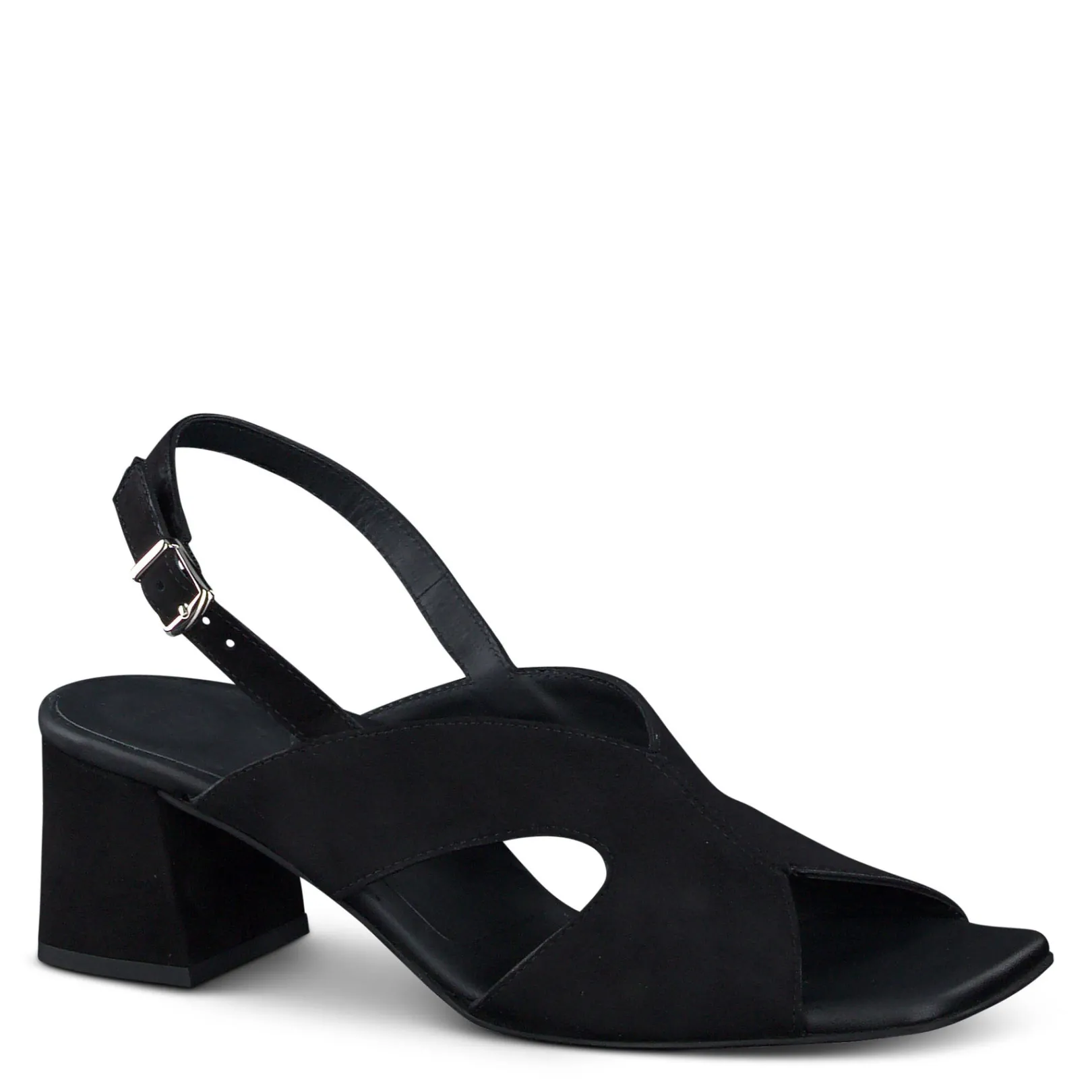 Paul Green HEELS|SANDALS|Remy Sandal Black Suede