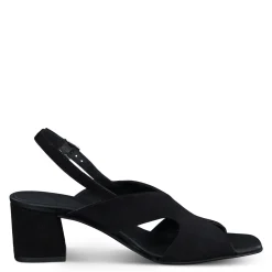 Paul Green HEELS|SANDALS|Remy Sandal Black Suede