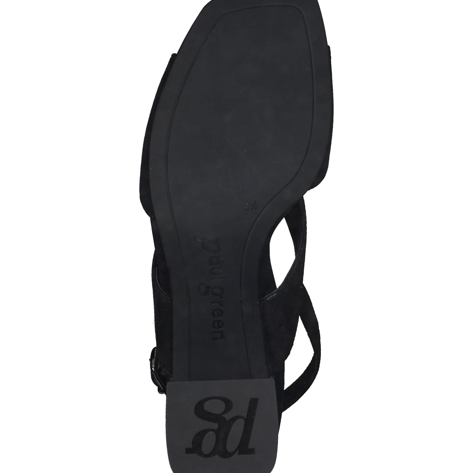 Paul Green HEELS|SANDALS|Remy Sandal Black Suede