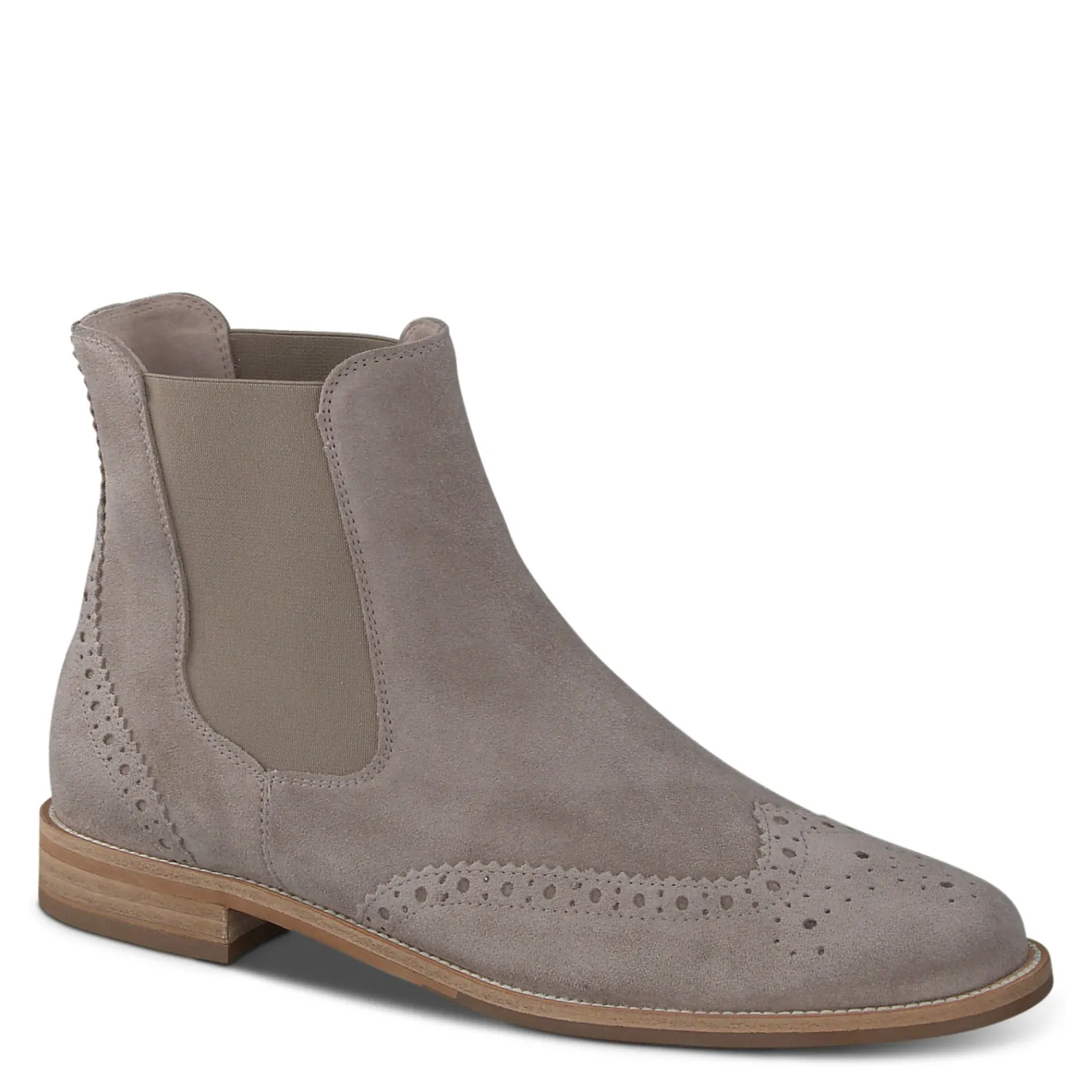 Paul Green SALE|Rogers Boot Stone Soft Suede