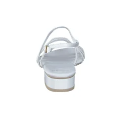 Paul Green SALE|Romance Sandal White Crinkled Patent
