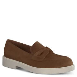 Paul Green SALE|Sadie Loafer Toffee Soft Suede