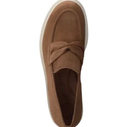 Paul Green SALE|Sadie Loafer Toffee Soft Suede