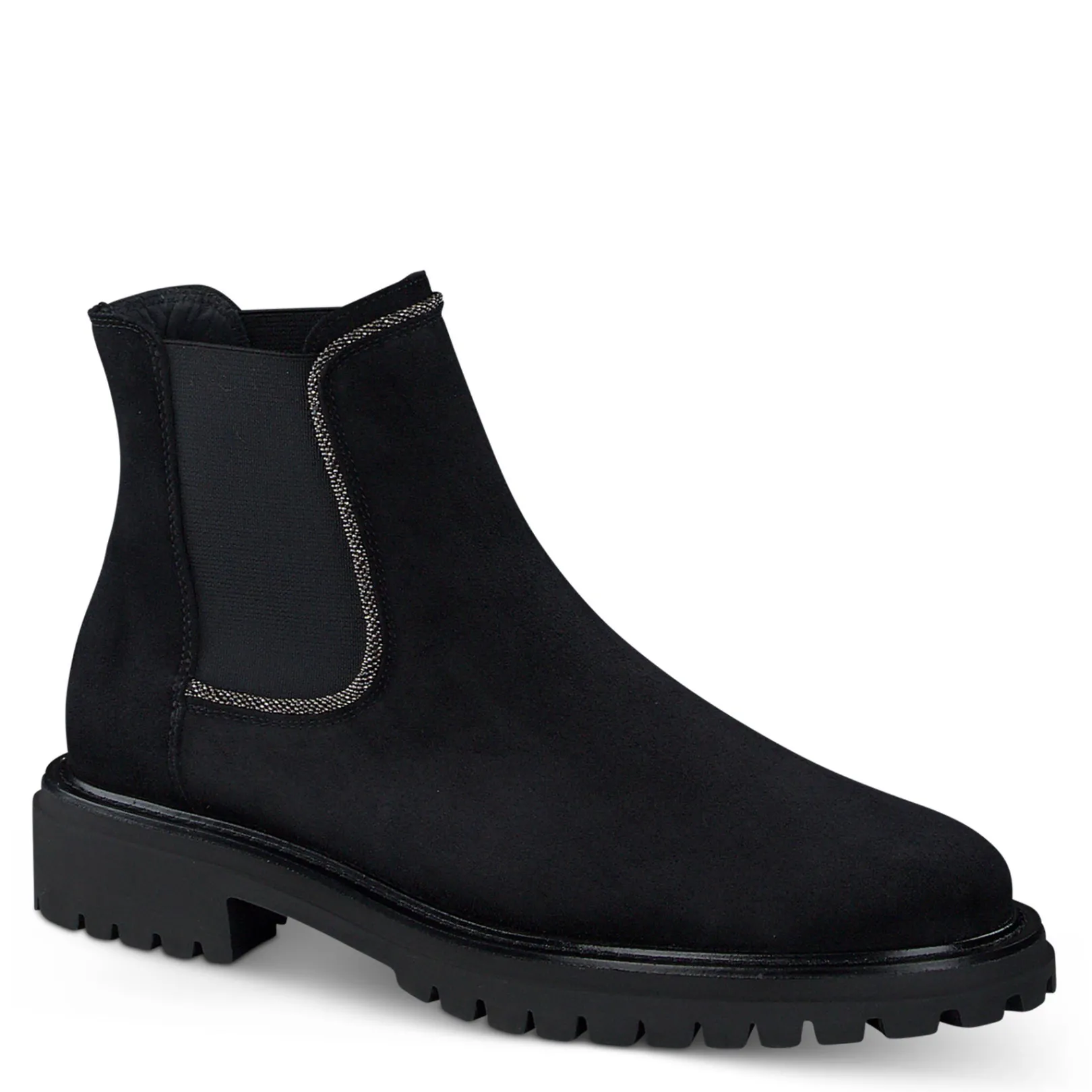 Paul Green SALE|Salzburg Boot Black Soft Suede