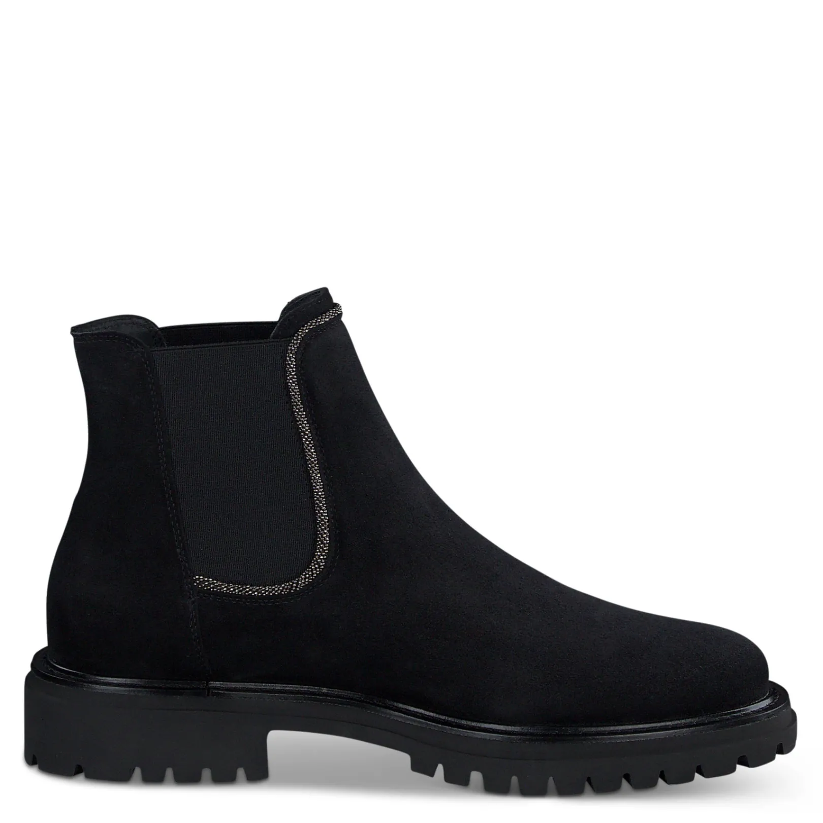 Paul Green SALE|Salzburg Boot Black Soft Suede