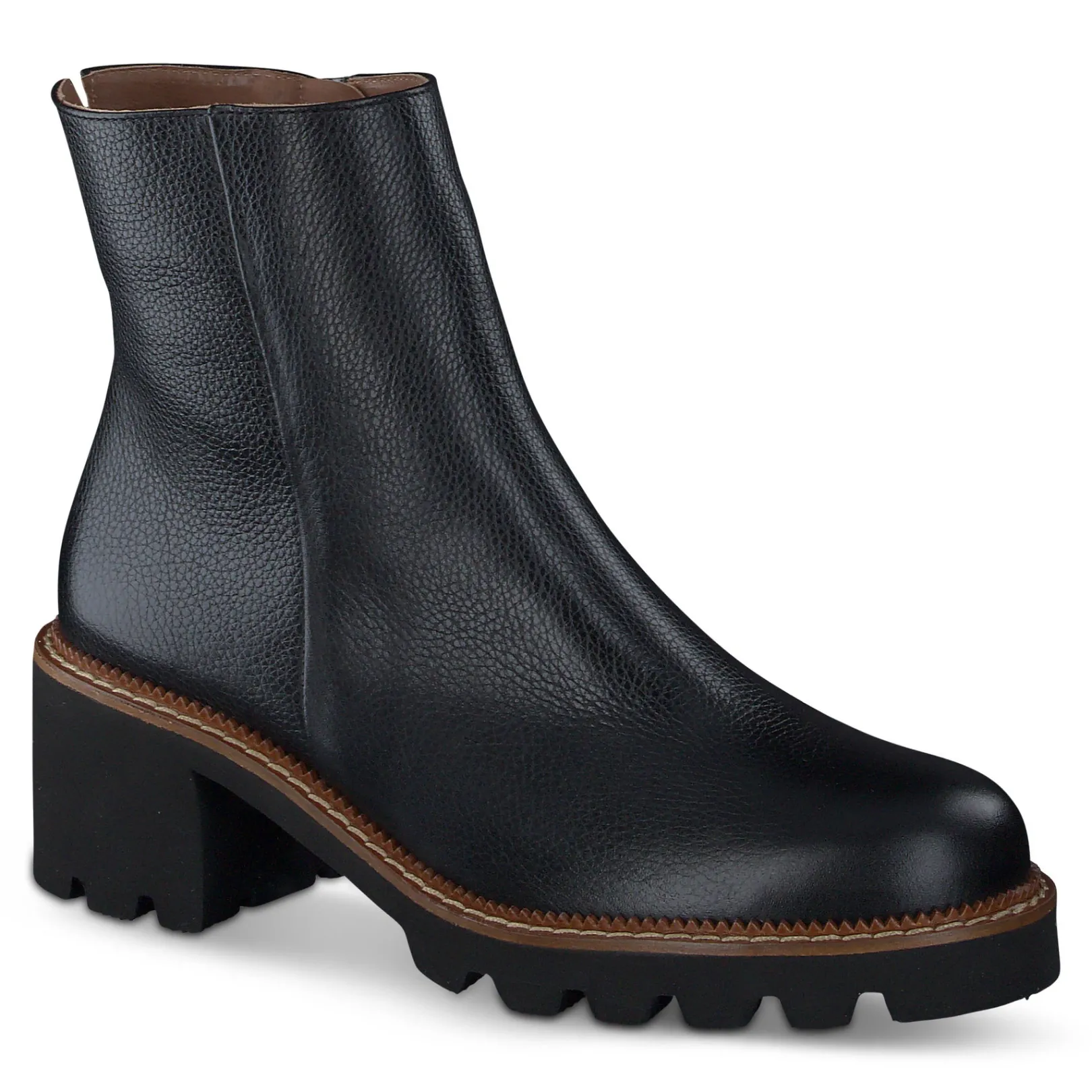 Paul Green BOOTS|Santana Boot Black Leather