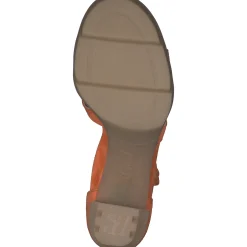 Paul Green SALE|Sassy Heel Papaya Suede