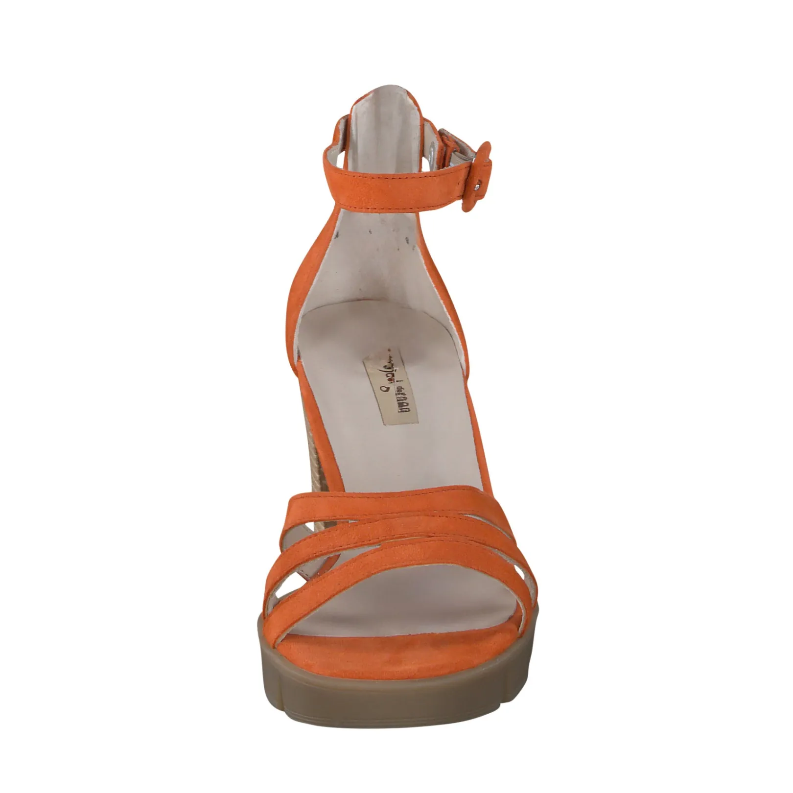 Paul Green SALE|Sassy Heel Papaya Suede
