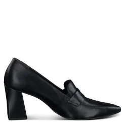 Paul Green SALE|Sax Heel Black Leather