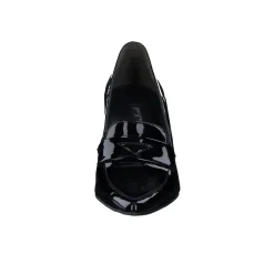 Paul Green SALE|Sax Heel Black Soft Patent