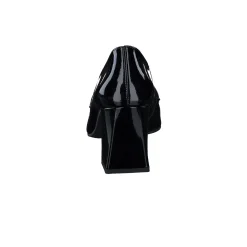 Paul Green SALE|Sax Heel Black Soft Patent