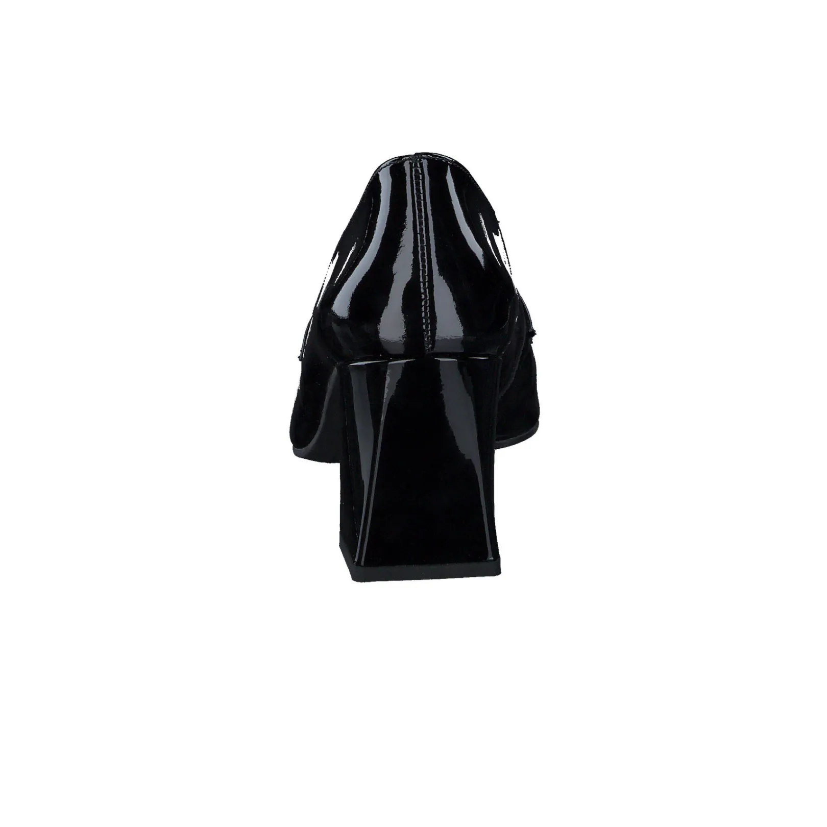 Paul Green SALE|Sax Heel Black Soft Patent