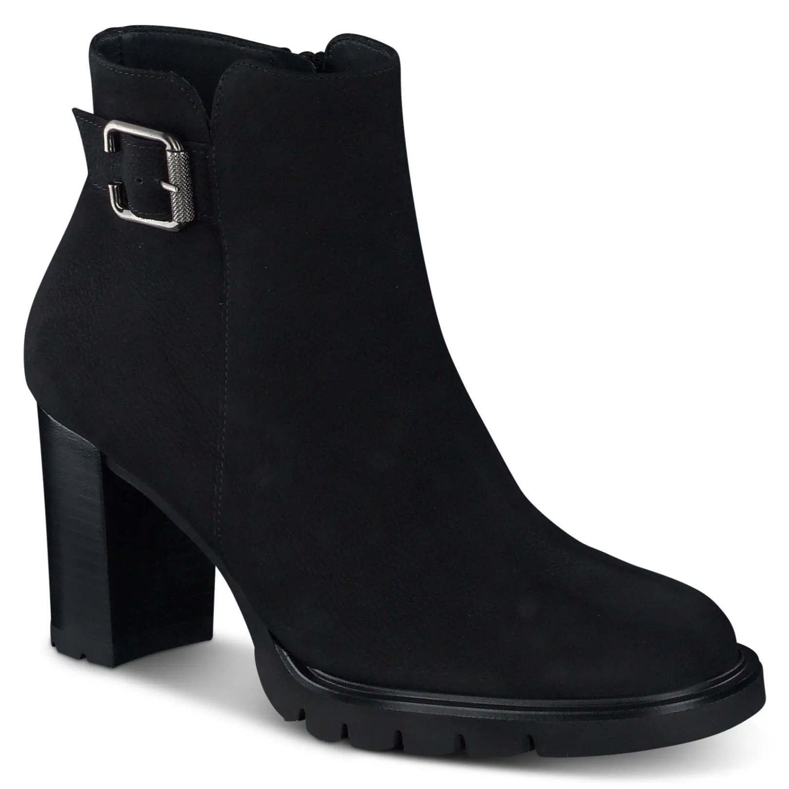 Paul Green SALE|Selma Boot Black Sport Nubuck