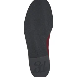 Paul Green SALE|Shelby Flat Red Soft Suede
