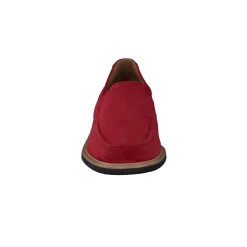 Paul Green SALE|Shelby Flat Red Soft Suede