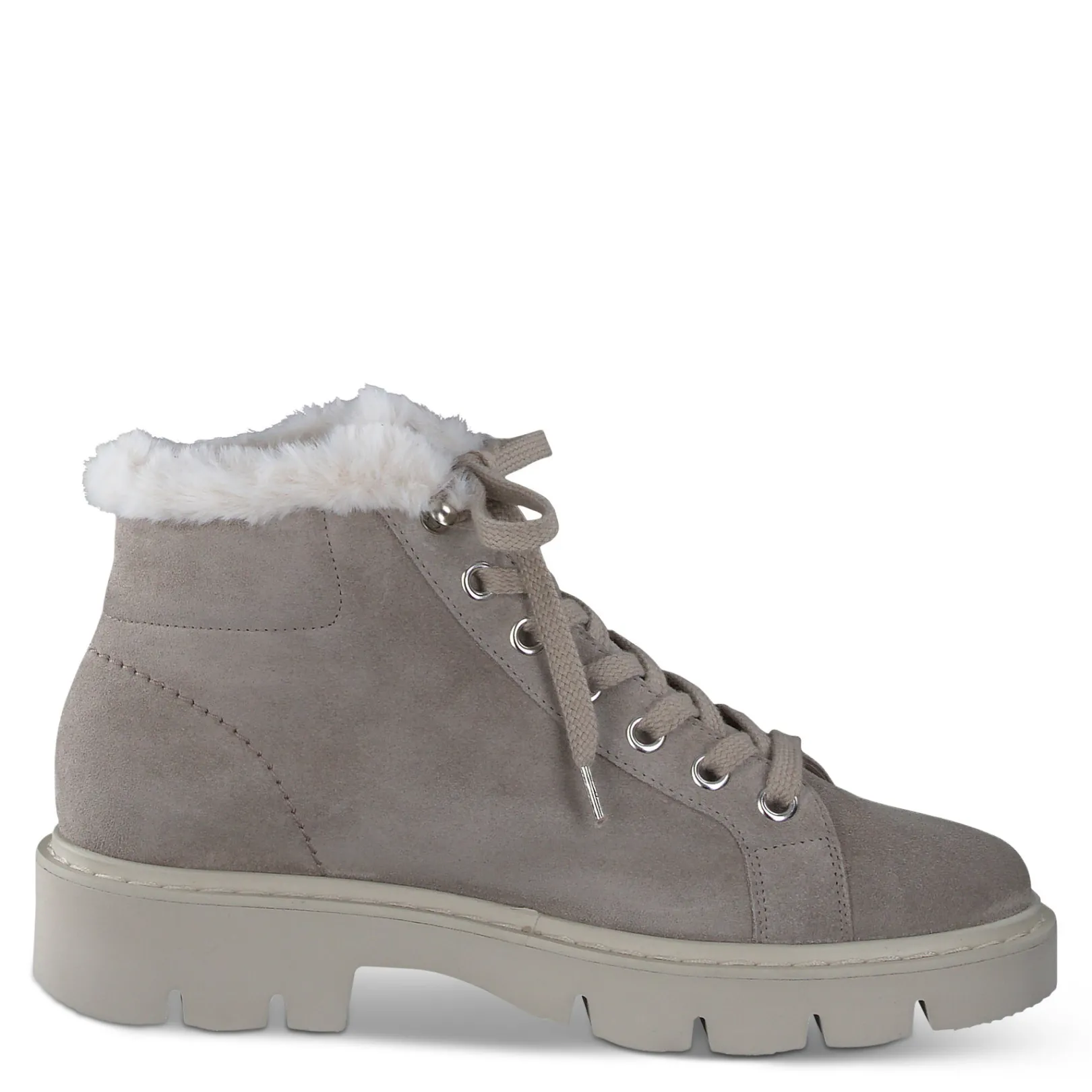 Paul Green SALE|Shiraz Boot Stone Soft Suede