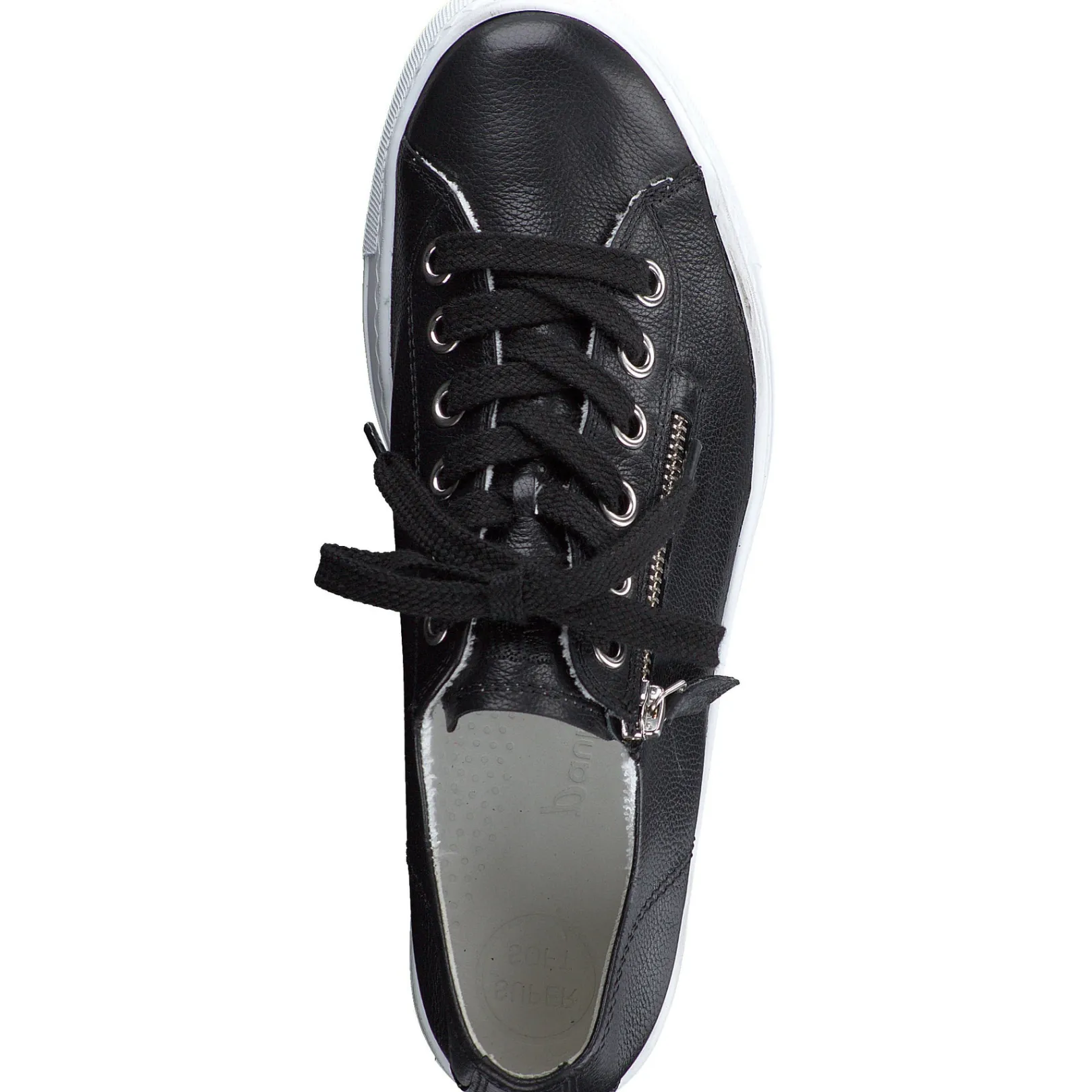 Paul Green BEST SELLERS|SNEAKERS|Skylar Sneaker Black Nickel Leather