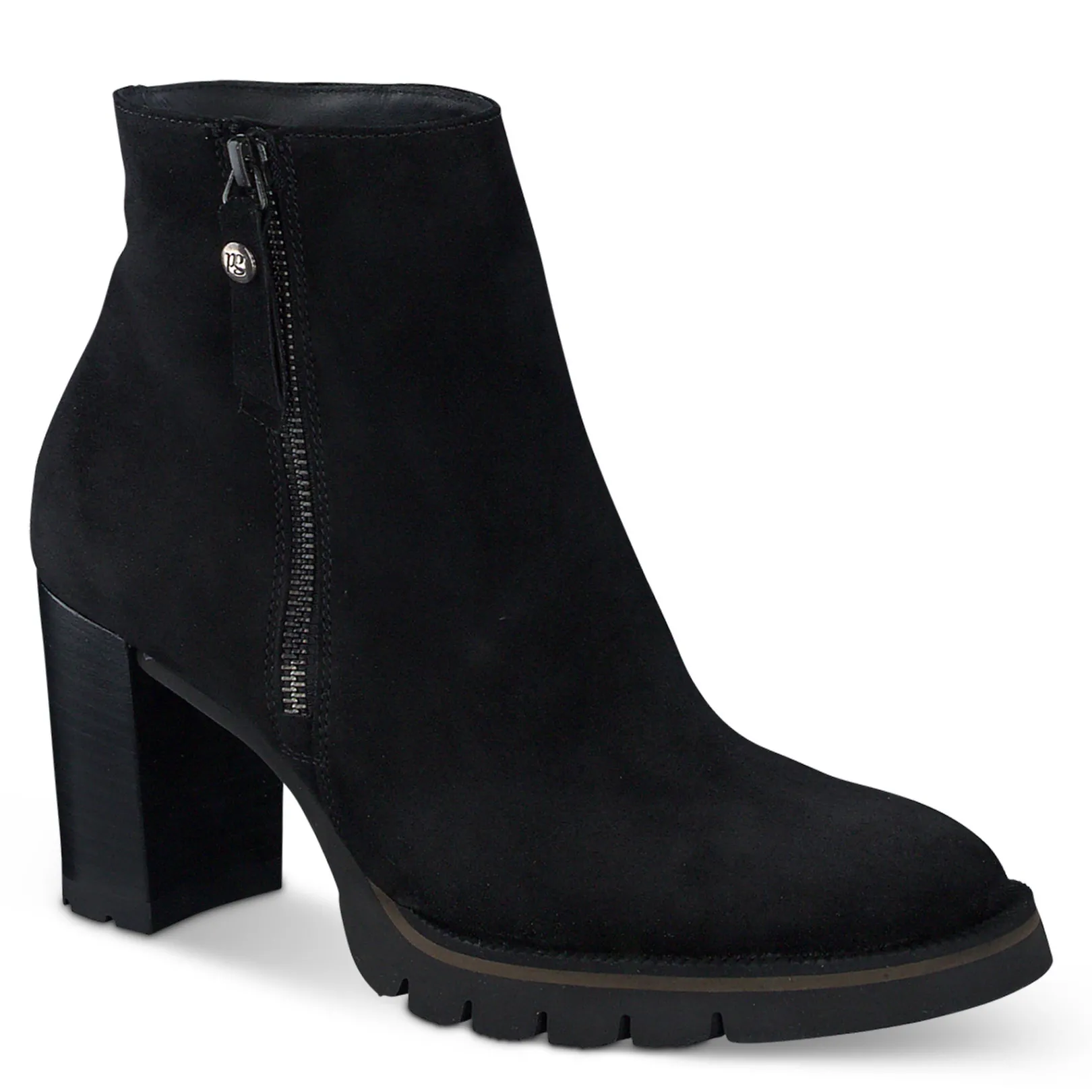 Paul Green BOOTS|Sloane Boot Black Suede