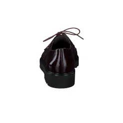 Paul Green SALE|Soho Oxford Bordo Crinkled Patent