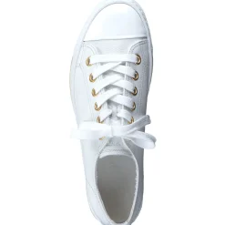 Paul Green SNEAKERS|Shoe Laces|Sophie Sneaker white crinkled patent