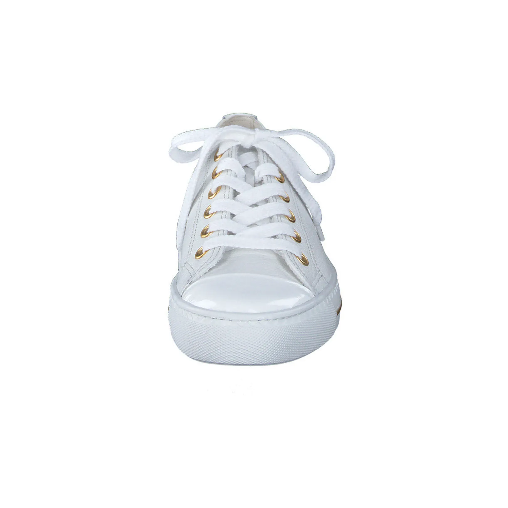 Paul Green SNEAKERS|Shoe Laces|Sophie Sneaker white crinkled patent