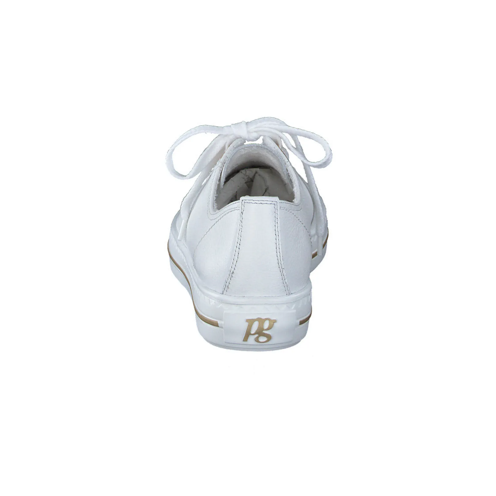 Paul Green SNEAKERS|Shoe Laces|Sophie Sneaker white crinkled patent