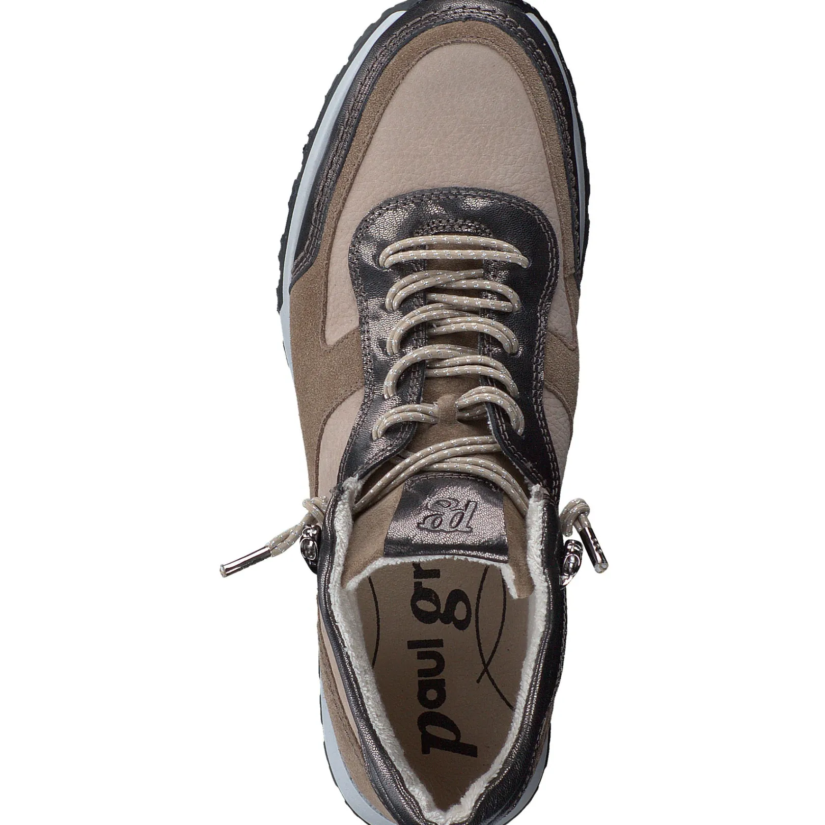 Paul Green SALE|Spunky Sneaker Steel Antelope Combo