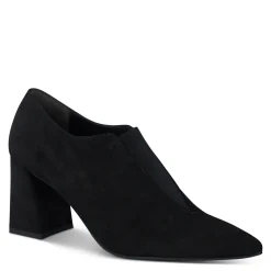 Paul Green SALE|Stacia Heel Black Suede