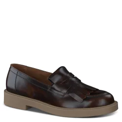 Paul Green SALE|Stacy Flat Bark Brushed Leather