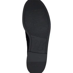 Paul Green SALE|Stacy Flat Black Leather