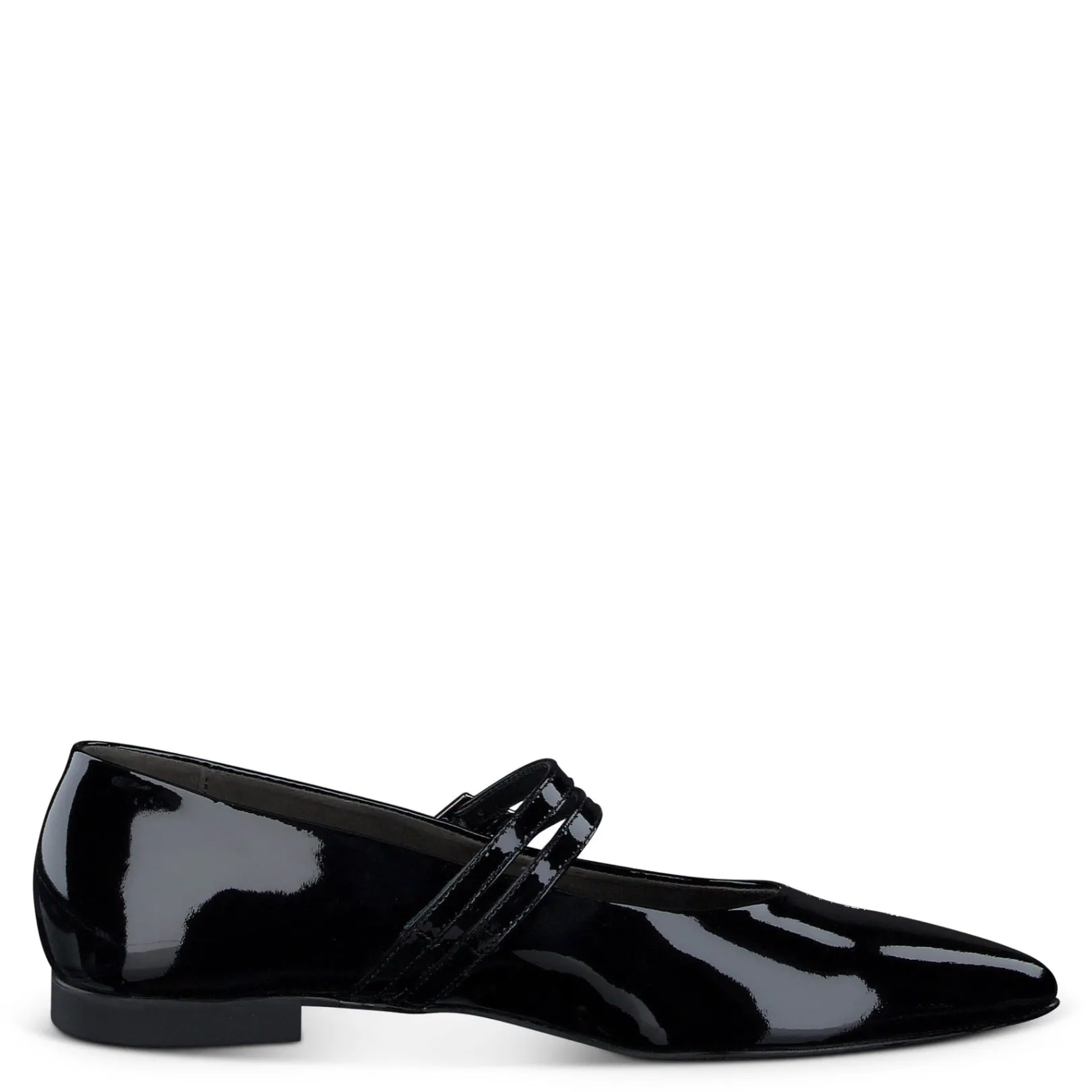 Paul Green SALE|Stella Flat Black Patent