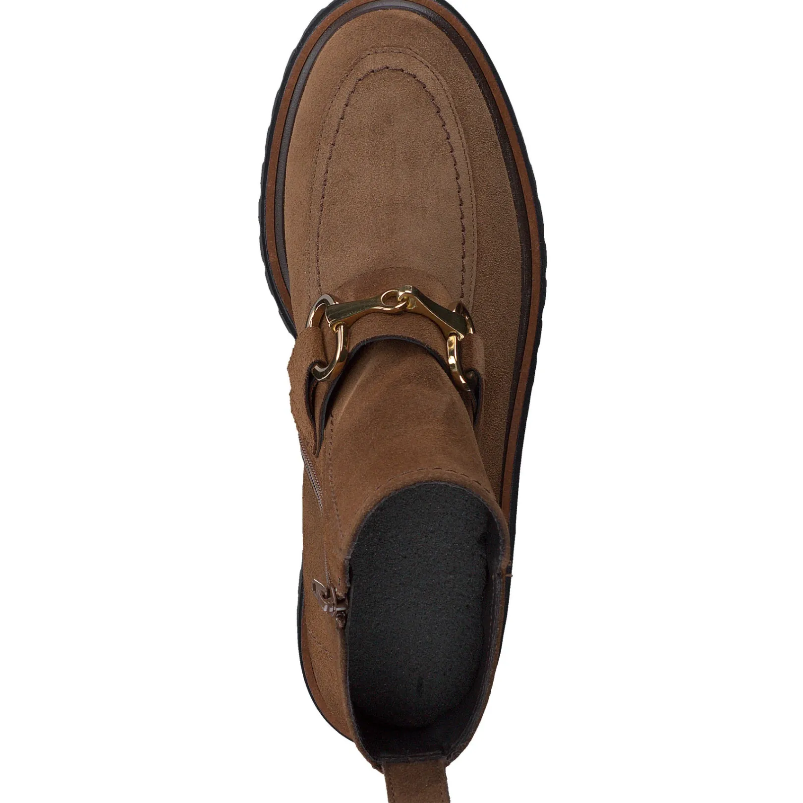 Paul Green SALE|Superb Boot Toffee Soft Suede