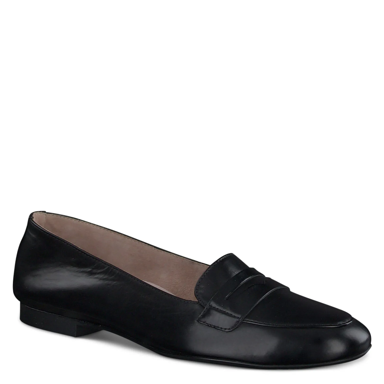 Paul Green LOAFERS/FLATS|Taffy Flat Black Leather