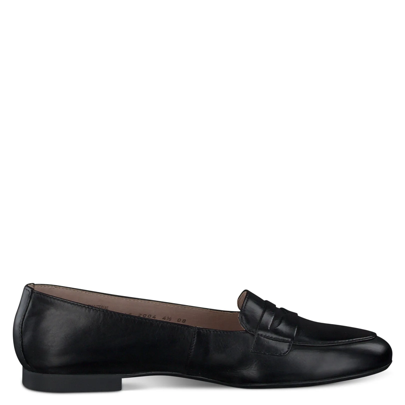 Paul Green LOAFERS/FLATS|Taffy Flat Black Leather