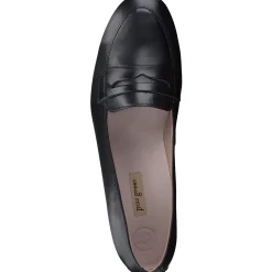 Paul Green LOAFERS/FLATS|Taffy Flat Black Leather