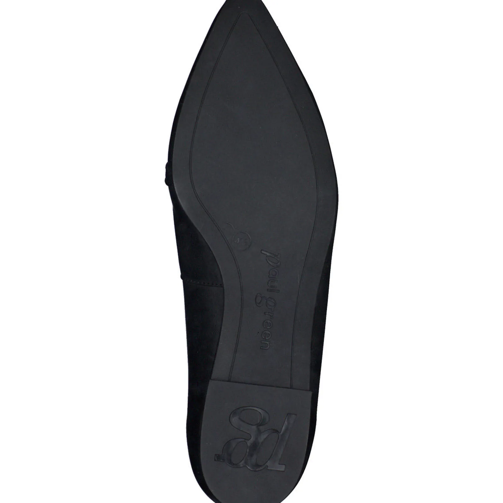 Paul Green LOAFERS/FLATS|Tahitian Flat Black Leather