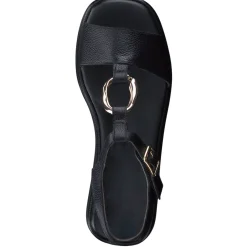 Paul Green SANDALS|Taos Sandal Black Leather