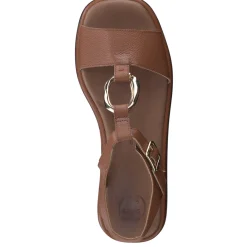Paul Green SANDALS|Taos Sandal Cognac Leather